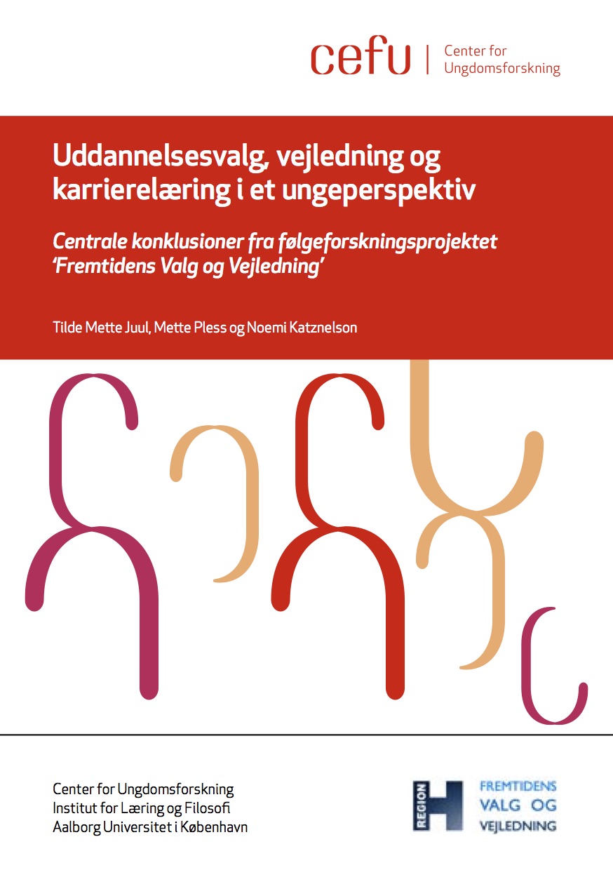 Uddannelsesvalg, vejledning og karrierelæring i et ungeperspektiv - (Centrale konklusioner fra følgeforskningsprojektet 'Fremtidens valg og vejledning')